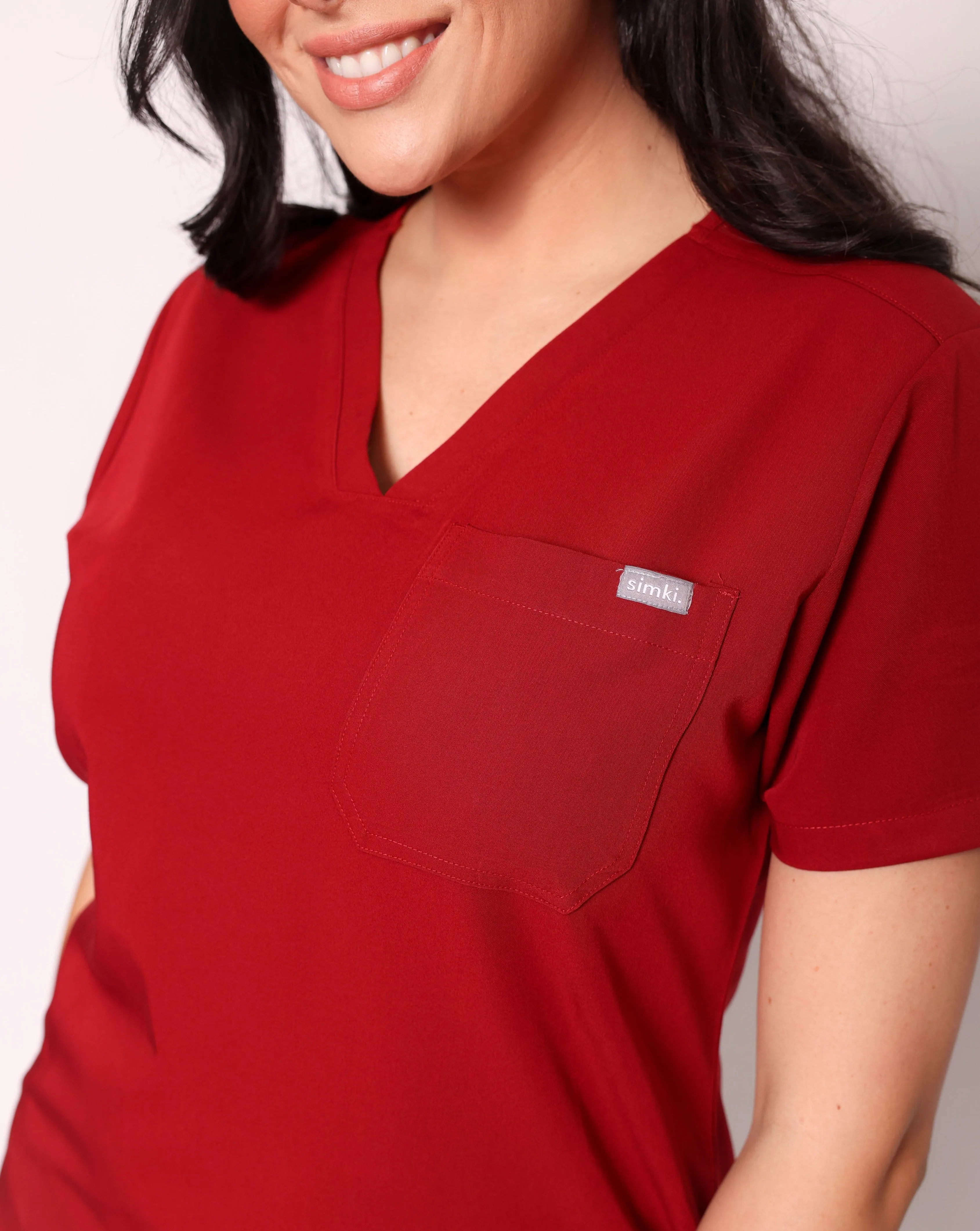 Nova Modern Scrub Top