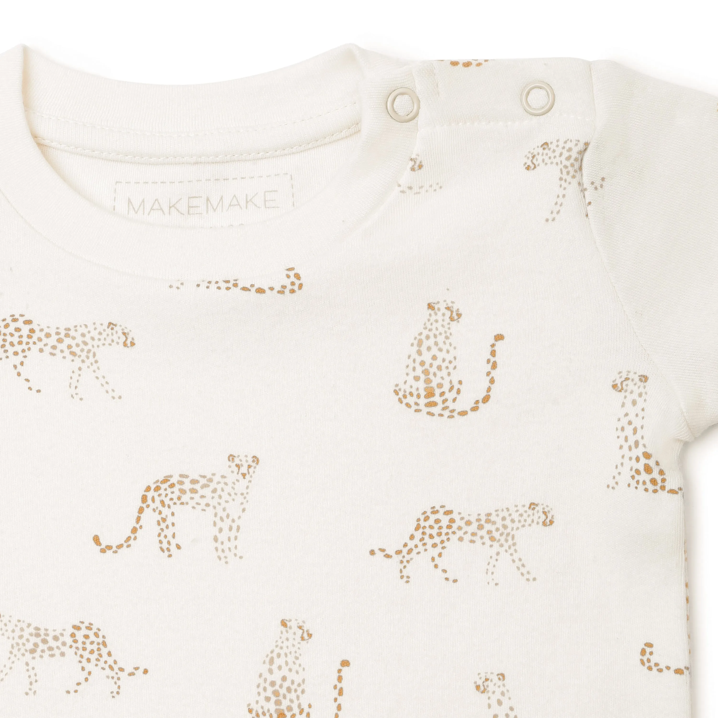 Organic Baby Toddler Tee & Pants Set - Wildcat Print