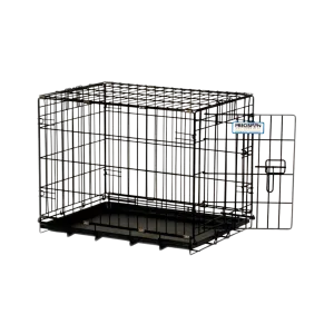 Precision Pet Products ProValu Crate 1 Door 2000 Black 24x18x19