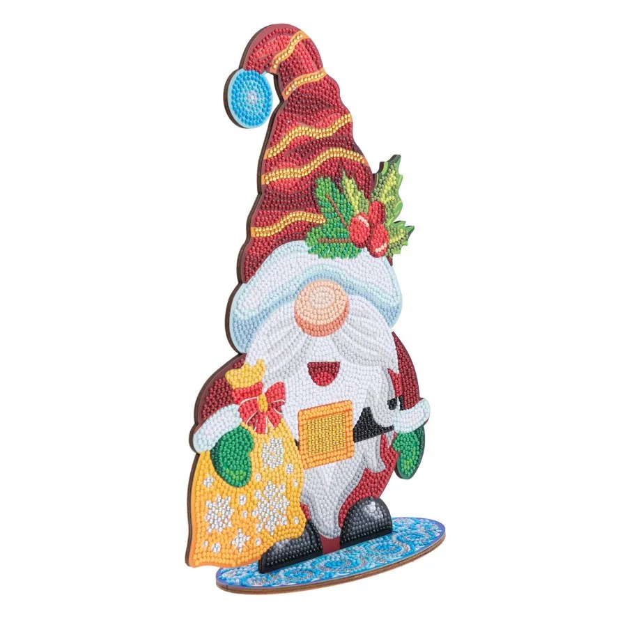 "Cheerful Gnome" Crystal Art Buddies XL