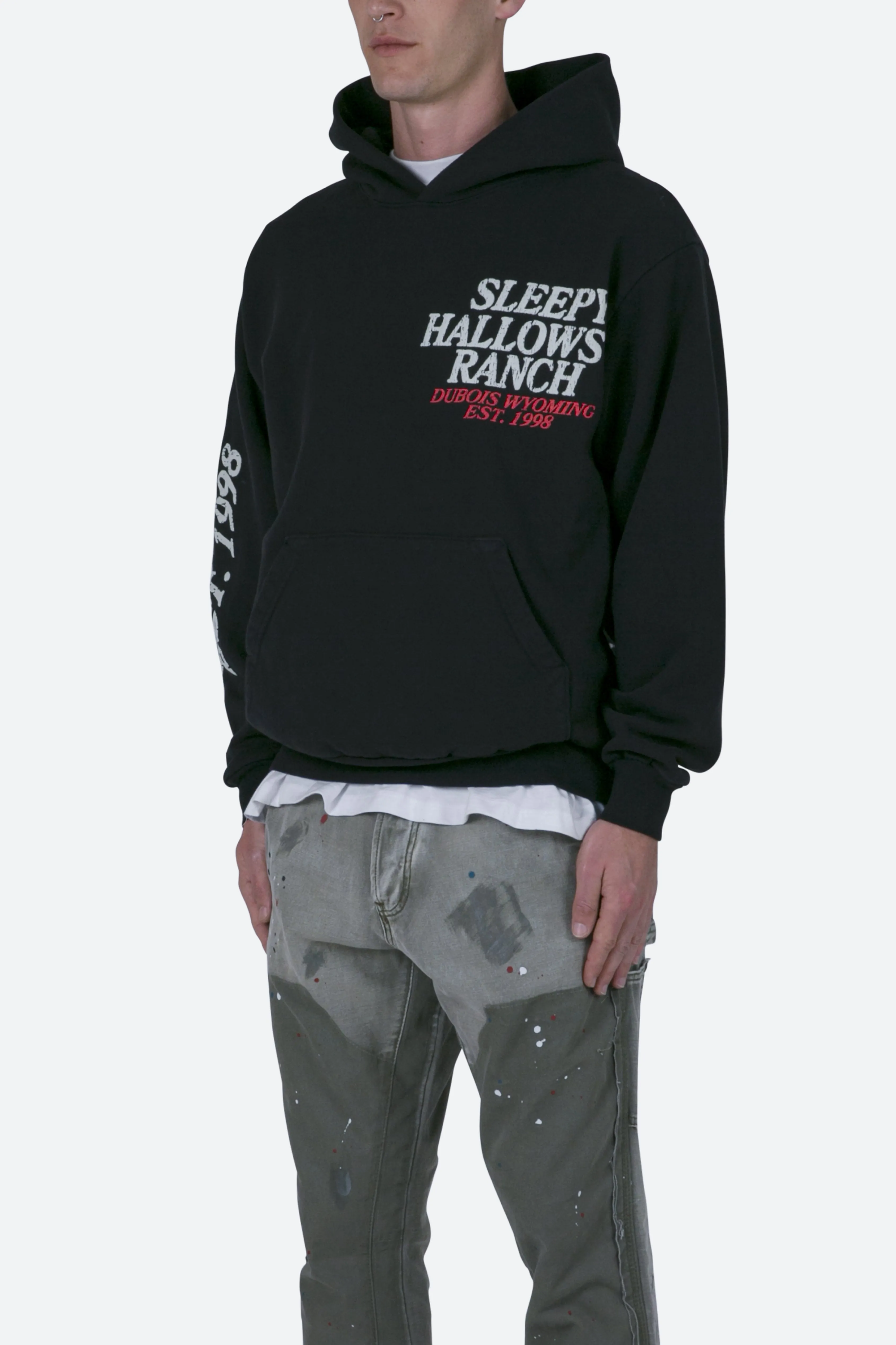 Sleepy Hallows Hoodie - Off Black