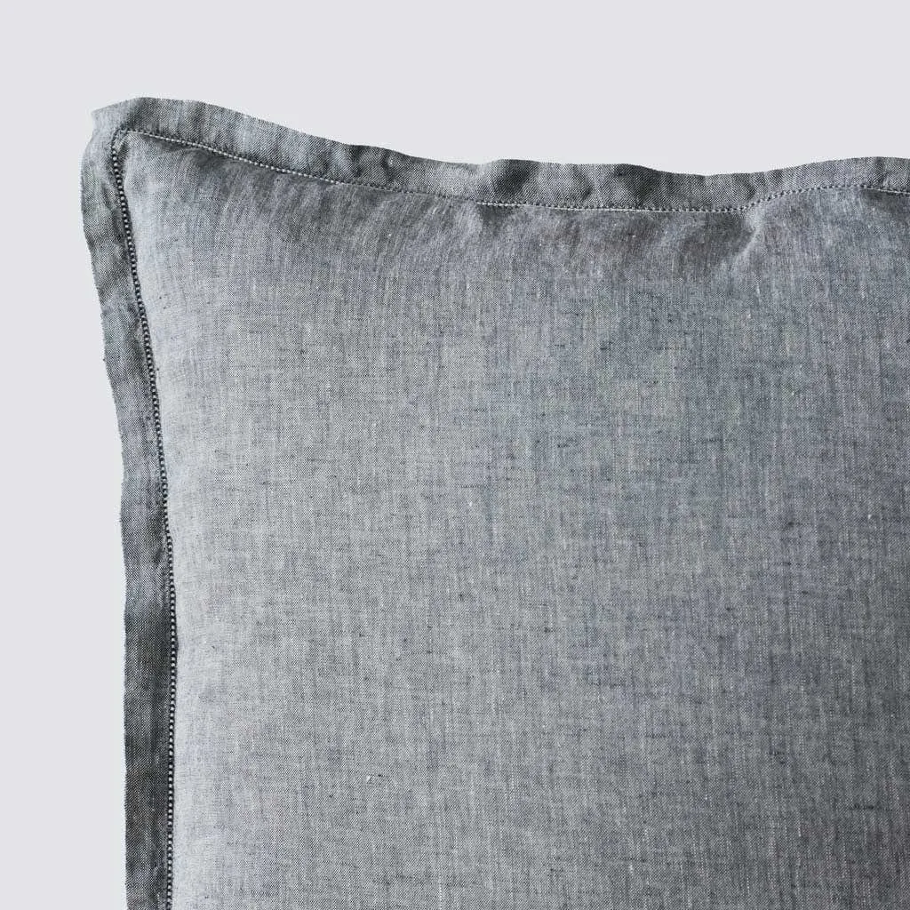 Stonewashed Linen Euro Shams