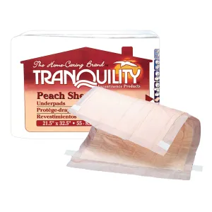 Tranquility Peach Sheet Underpad